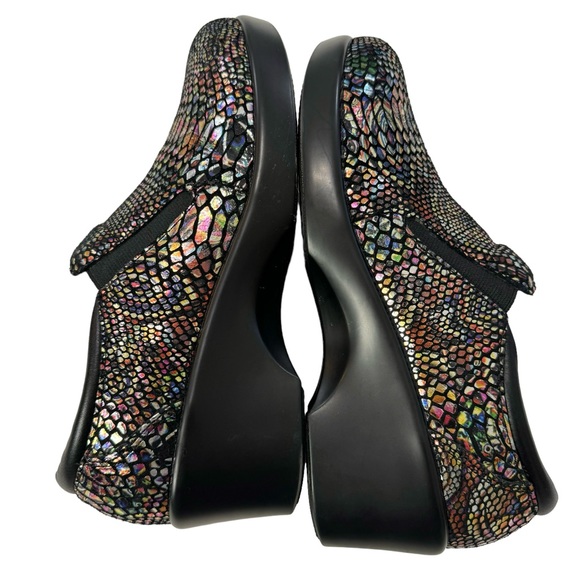 Alegria Eryn Show Stopper Wedge Clogs Size 38/ US 8-8.5 - Picture 10 of 16